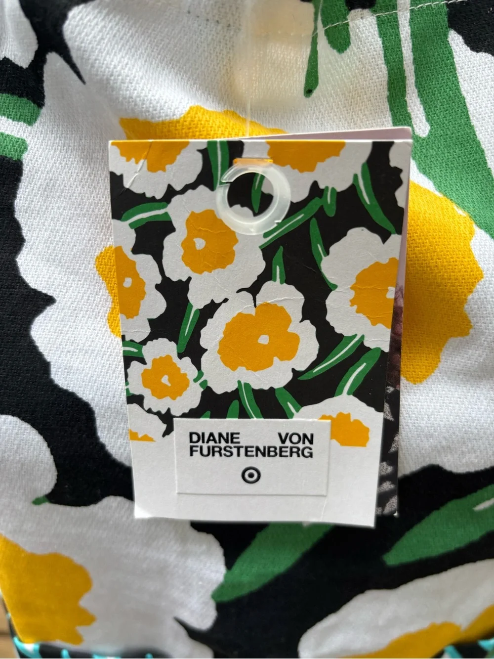 New DVF x Target Kids’ Cooking Apron Arrow Geo Poppy Print NWT Maximalist Floral